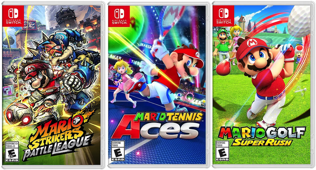 Mario Sports games for Nintendo Switch