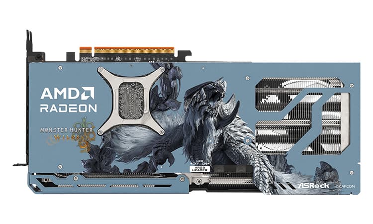 ASRock RX 9070 XT Monster Hunter Wilds